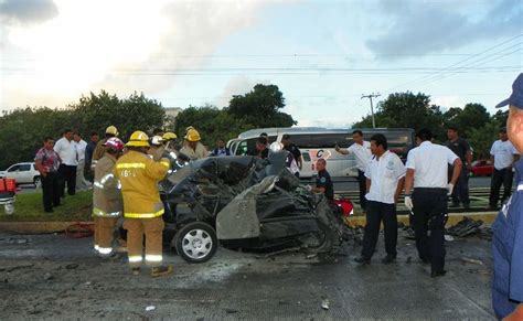 Fallecen Cuatro Personas En Accidente Automovilístico