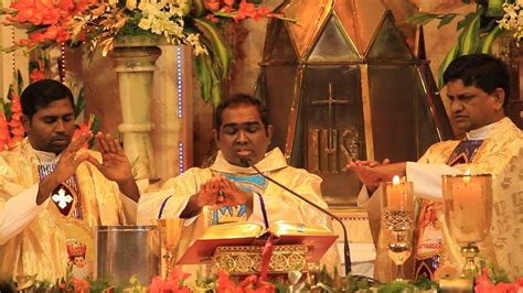 Day Kannada Novena Mass St Mary S Basilica Shivaji Nagar Bangalore