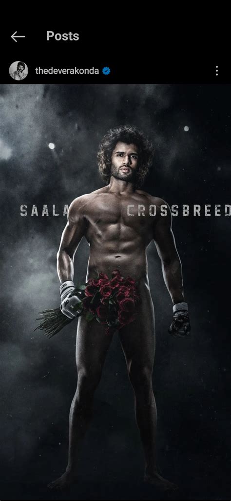 Liger Update Vijay Deverakonda Flaunts Chiseled Body In New Poster