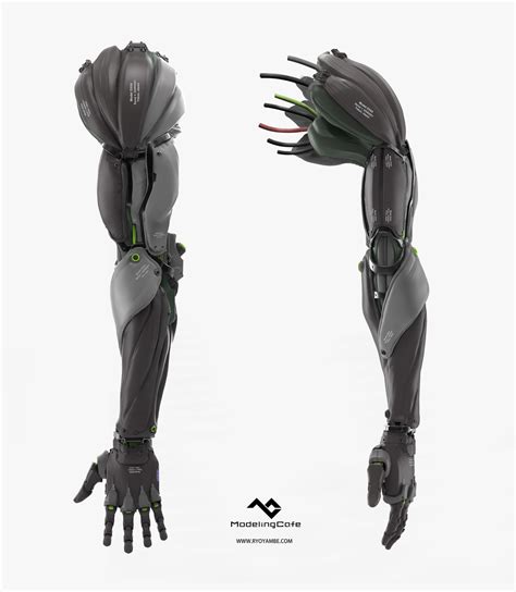 Artstation Prosthetic Arm Concept