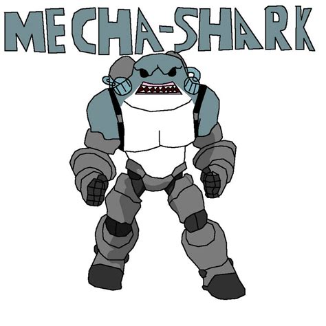 Mecha-Shark by thetitan2000 on DeviantArt