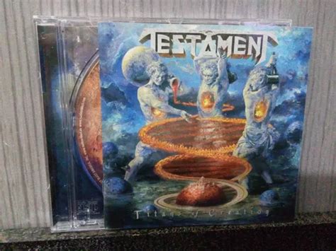 Cd Nac Testament Titans Of Creation Frete Mercadolivre