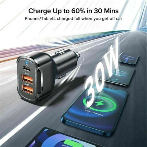 PETI MOTORS Practical 30W PD Type C Fast Charging Power Adapter Phone