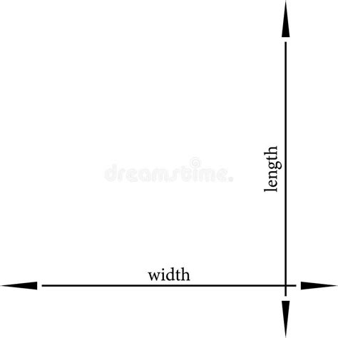 depth length width stock illustrations  depth length width stock illustrations vectors
