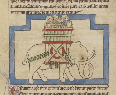 The Implausible Medieval Elephant