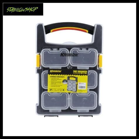 Jual Krisbow Tool Box Kotak Perkakas Gantung 6 Kompartemen Shopee