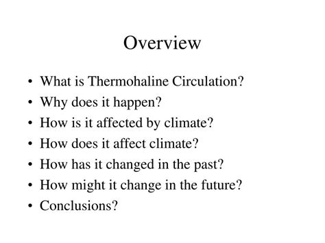 PPT - Thermohaline Circulation PowerPoint Presentation, free download ...