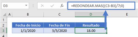 N Mero De Semanas Entre Fechas En Excel Y Google Sheets Automate Excel