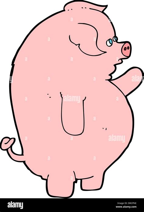 Cartoon Fat Pit Stock Vector Image And Art Alamy