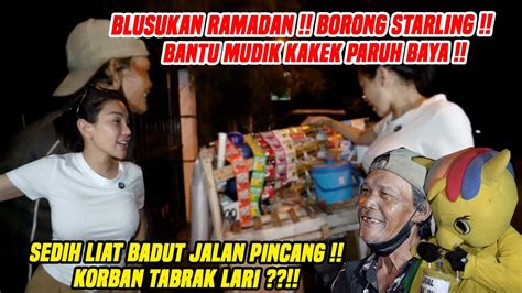 Blusukan Ramadan Borong Starling Kakek Paruh Baya Badut Pincang