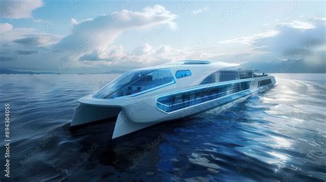 Highlight A Futuristic Ferry With Zero Emission Hydrogen Fuel Cells Pioneering Sustainable