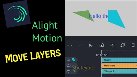 How To Move Layers In Alight Motion Youtube