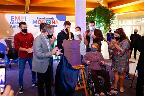 Prefeitura De S O Caetano Inaugura Escola Parque Cleide Rosa Auricchio