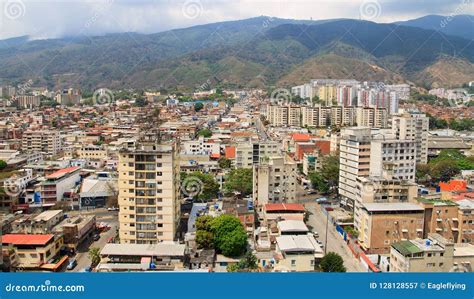 Wide Angle of Caracas, Capital City of Venezuela Stock Image - Image of ...