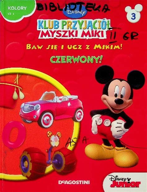 Klub Przyjaci Myszki Miki Baw Si I Ucz Z Ksi Ka Allegro