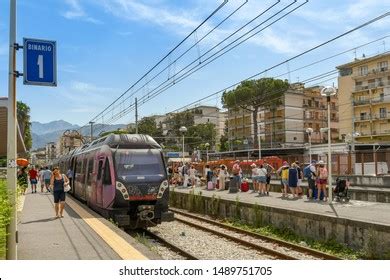 Sorrento Italy August 2019 Train Station Stock Photo 1489751705 ...