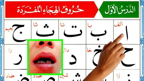 Alif Baa Taa Noorani Qaida Lesson 1 Arabic Alphabets For Beginners