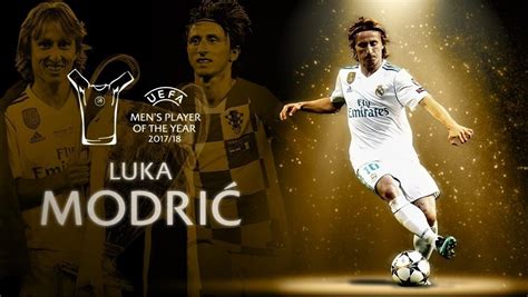 Luka Modrić Wins Uefa Mens Player Of The Year Award Uefa Champions