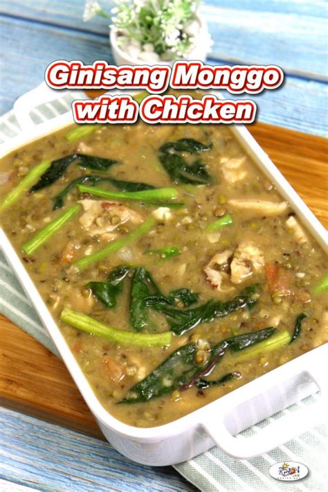 Ginisang Monggo With Chicken Recipe