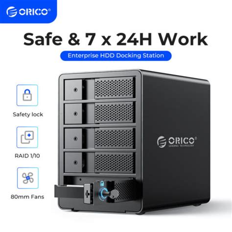 ORICO 5 Bay Raid USB3 0 To SATA External Hard Drive Enclosure For 3 5