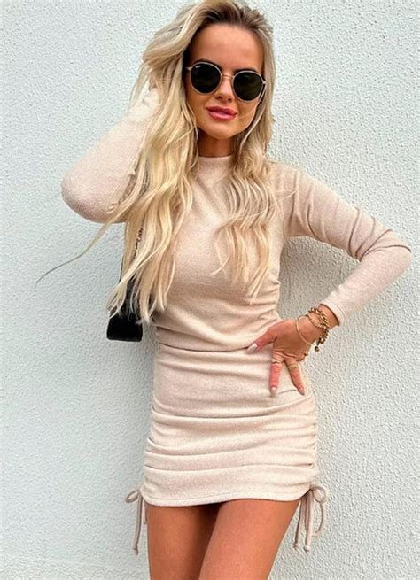 Vestido Tricot Suzy Nude Amo Brand