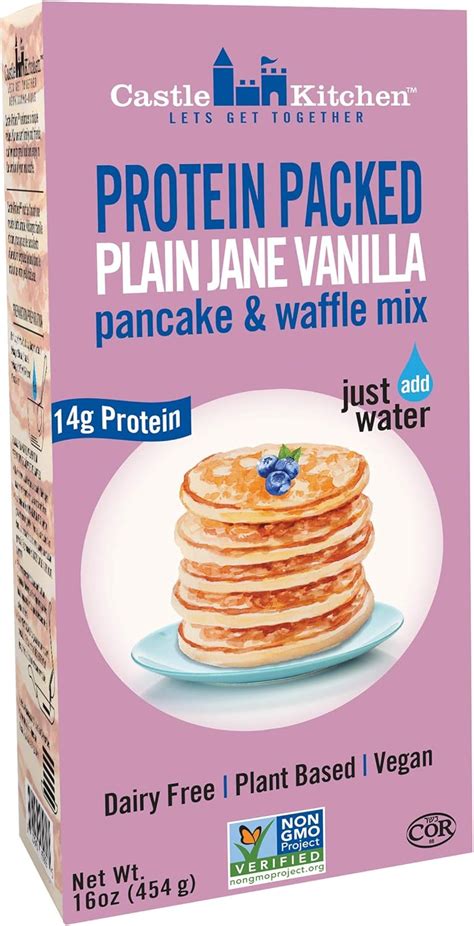 Castle Kitchen Protein Packed Plain Jane Vanilla Pancake Waffle Mix