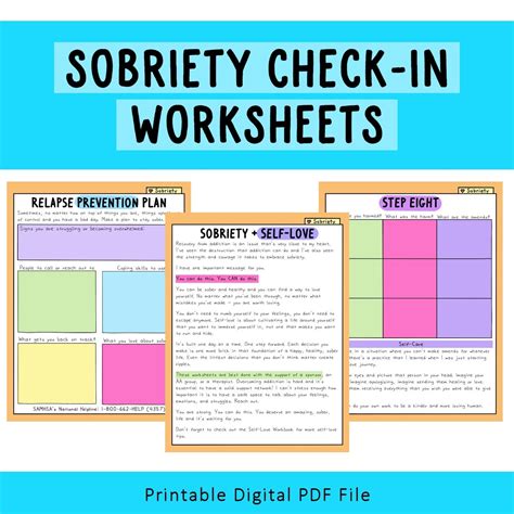 Emotional Sobriety Worksheets Pdf Part 1 Worksheets Library