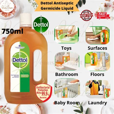 Dettol Antiseptic Germicide Liquid Ml Shopee Malaysia