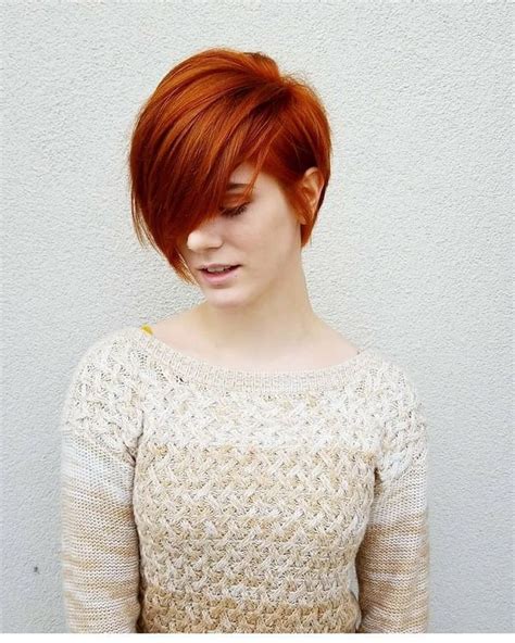 Red hairstyles for short layered hair | hairstyles6h