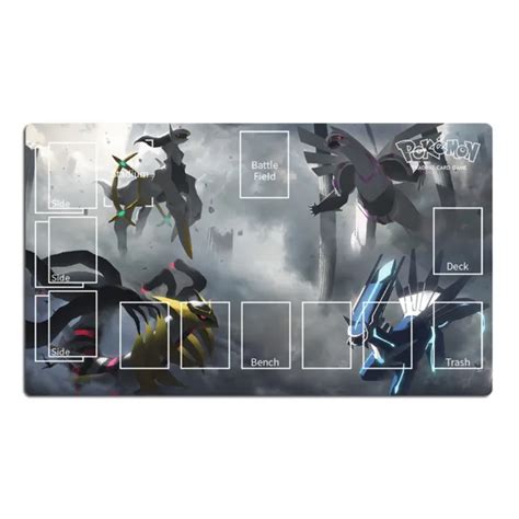 Pm Arceus Dialga Giratina Palkia Playmat Ptcg Ccg Mat Trading Card Game