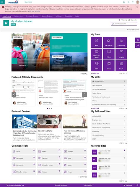 Sharepoint Intranet Design