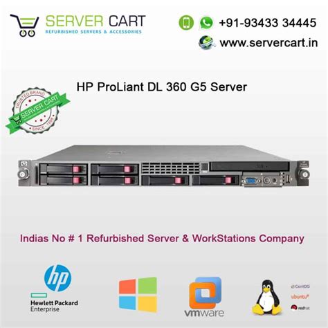 HP ProLiant DL360 G5 Server For Rental ServerCart