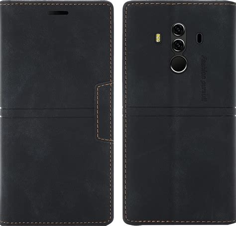 OKZone Kompatibel mit Huawei Mate 10 Pro Hülle Handyhülle Wallet PU