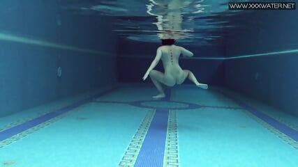 Czech Babe Lady Dee Takes Her Shorts Off In The Pool Dee Dee