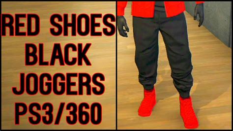 Gta Joggers With Red Shoes Outfit Glitch How To Get Joggers In