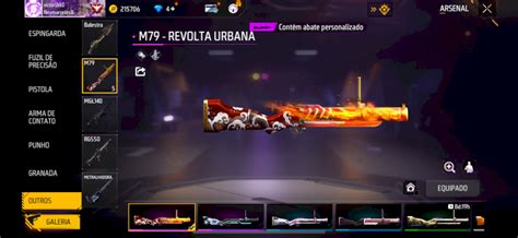 Desapego Games Free Fire FF Conta de FF antiga bandeirão 3