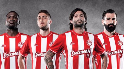 Olympiakos 16 17 Heimtrikot veröffentlicht Nur Fussball