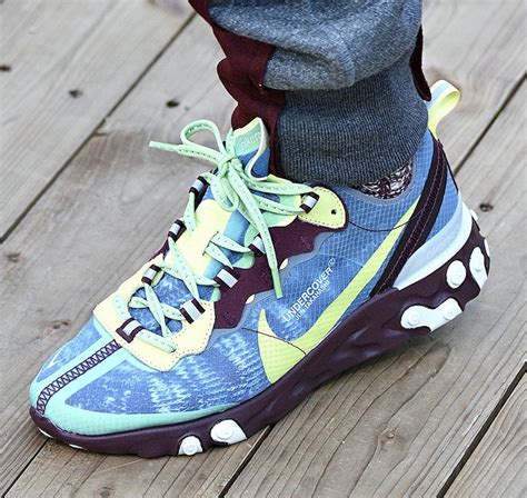 Undercover X Nike React Element Sneaker Bar Detroit