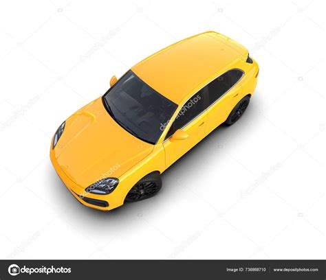 Yellow Sports Car Illustration — Stock Photo © ChristianNastase #736868710