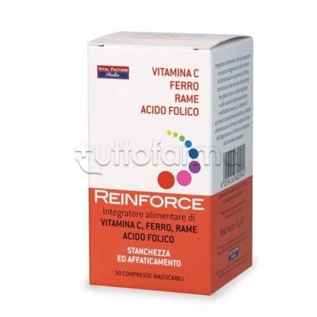 Reinforce Integratore Multivitaminico Ricostituente Compresse