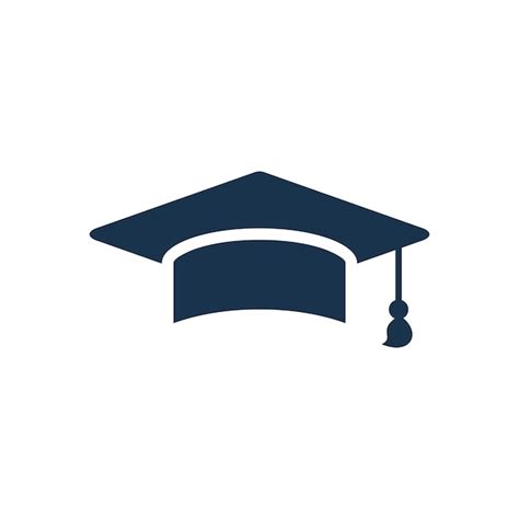 Premium Vector Graduate Cap Icon Vector Template