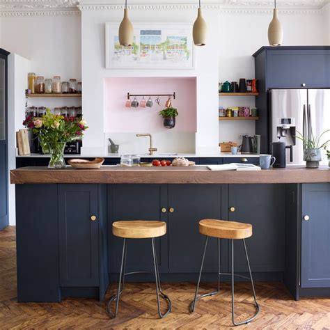 Navy Kitchen Ideas To Add An Element Of Rich Colour And Sophistication