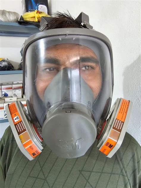 3m 6800 Full Face Respirator Mask At ₹ 5500 Full Face Reusable Respirator In Bhavnagar Id