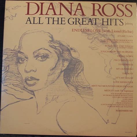 Amazon Diana Ross All The Great Hits Motown ZL 72016 CDs