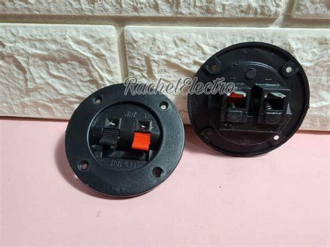 Terminal Speaker P Bulat Jepit Box Speaker Pin Lazada Indonesia