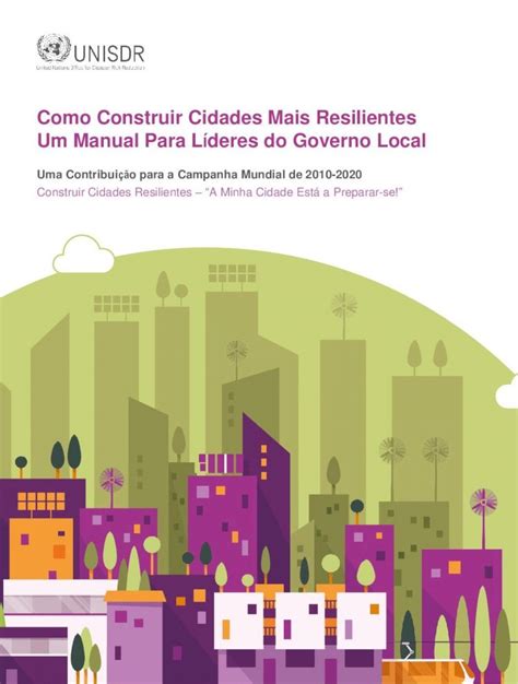 PDF Como Construir Cidades Mais Resilientes Um Manual Para Como