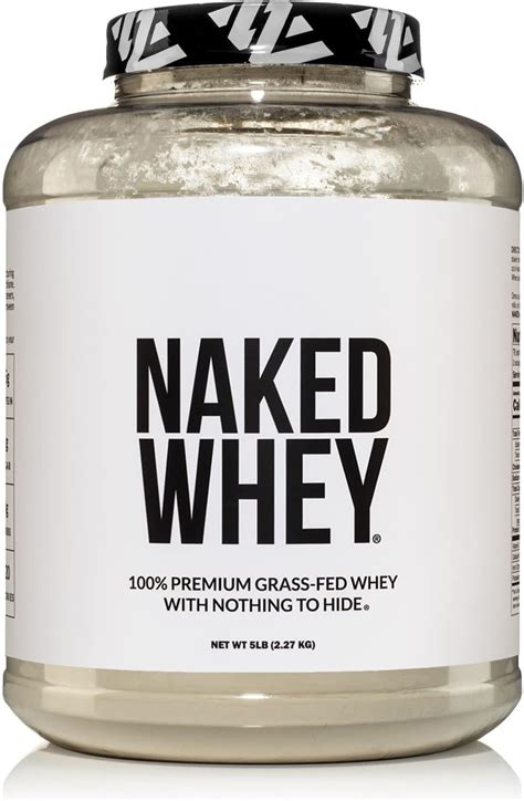 Amazon NAKED WHEY 5LB 100 Grass Fed Unflavored Whey Protein