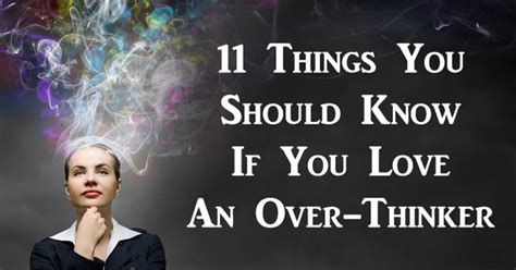 11 Things You Should Know If You Love An Over Thinker David Wolfe Shop