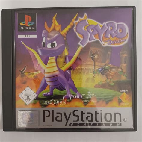 Gra Spyro The Dragon Psx Ps Psone Playstation Sony Playstation Psx