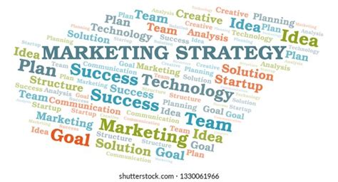 Marketing Strategy Word Cloud Stock Illustration Shutterstock